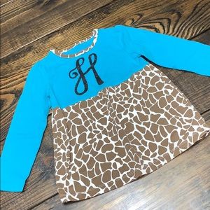 💥Monogrammed JK shirt